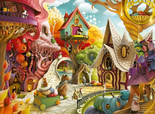 Ravensburger 500 piece puzzle - piece,