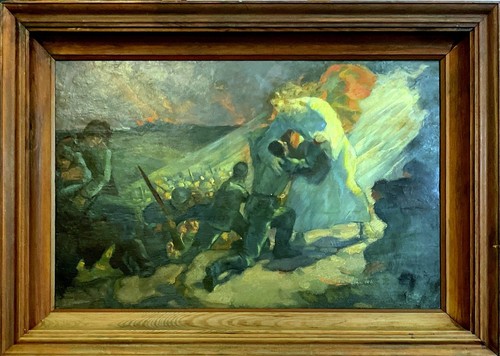 Soldaten vor dem erzengel - "soldaten,