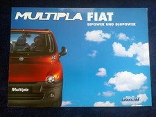 FIAT Multipla Prospekt 02.2001