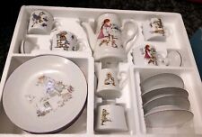 Reutter Kaffeeservice Geschirr  f. Kinder, 4 Pers. m. Kanne usw. im Originalk.