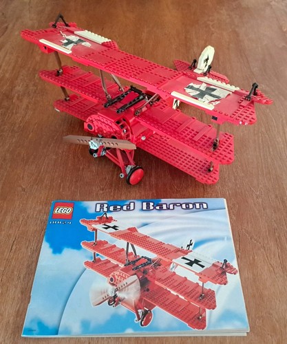 Lego 10024 red baron mit - lego,