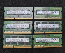 6 RAM Speicher Notebook 4GB 1Rx8 PC3L-12800S Laptop Computer Samsung 24 GB