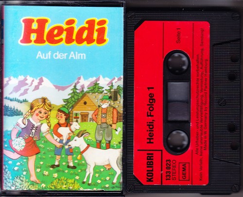 Heidi auf der alm - heidi,