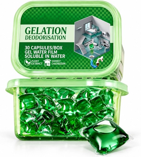 Drain odor eliminator pods - odor,