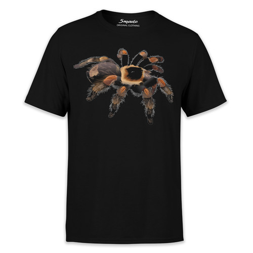 Premium shirt mit - t-shirt, aufdruck