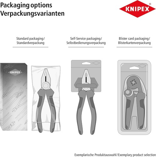 Knipex kombizange 200 - kombizange, mm