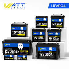 12V 100Ah 200Ah 300Ah LiFePO4