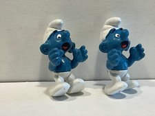 Schlümpfe Figur 40212 4.0212 2 x Figur Käfig  Schlumpf Schleich Variante