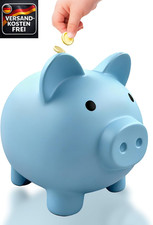Blaue Sparschwein aus