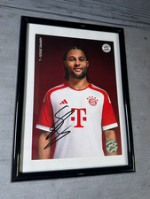 Serge Gnabry Autogrammkarte