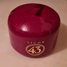 Likör 43 Flaschenkühler Eisbox Getränkekühler Eiswürfelbehälter Weinrot