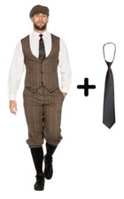 Gangster Anzug Kostüm Mafia 20's er 30 Jahre Roaring Ganove 1920s Gatsby Peaky