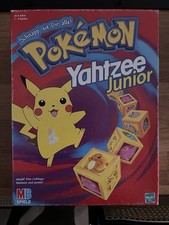 MB Spiele Pokemon Yahtzee Junior 2000 Hasbro Würfelspiel