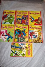 Die Spinne Comic Album 1 - 7