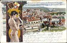 Wappen Künstler Litho Fuchs, Karl, Schwäbisch Hall Baden... - 3698764