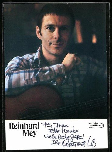 Musiker reinhard mey - reinhard, mit