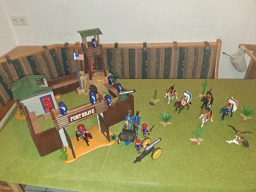 Playmobil western fort brave - fort,