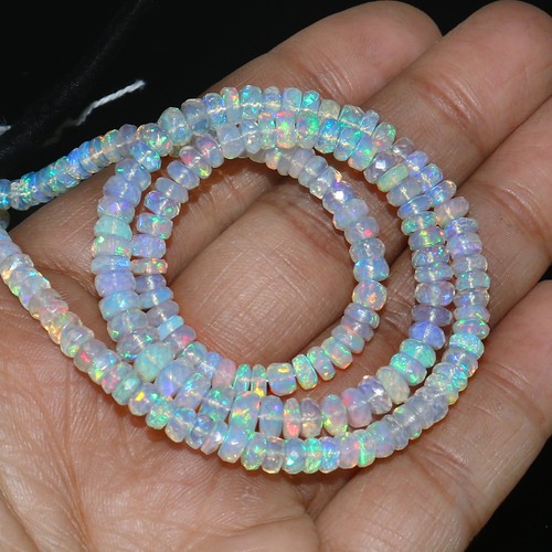 Edelstein opal perlen rondelle - edelstein,
