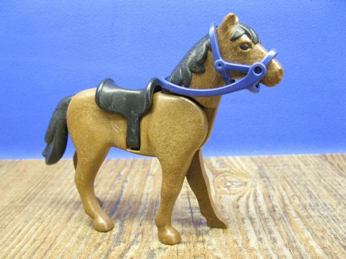 Pferd mit sattel zaumzeug - pferd, &