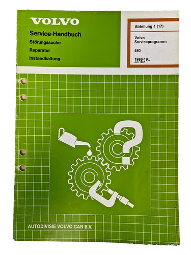 Volvo service handbuch - volvo, service-handbuch