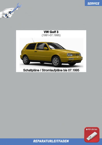 Usb stick golf 1991 - vw, 1991-1995