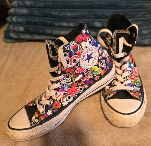 Converse all star black neon - all,
