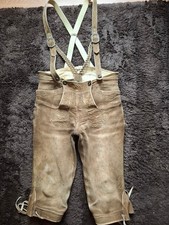 Hirschlederhose 52 XL Wölfls