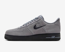 Nike Air Force 1 Essential Jewel Sneaker Schuhe Herren Grau HQ3827 001