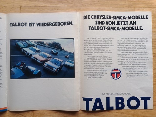 Talbot - (chrysler,