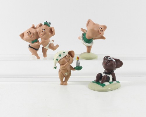Schwein 4 x - schwein, lustige