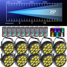 10X 96W 12LED Par Strahler
