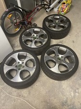 Original VW Detroit Alufelgen 18 Zoll 4x mit Reifen Golf GTI Jetta Passat