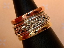 Designer Drehring - bewegliche