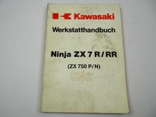 Kawasaki Ninja ZX7R RR ZX750 P1 N1 Reparaturanleitung 1996 Werkstatthandbuch