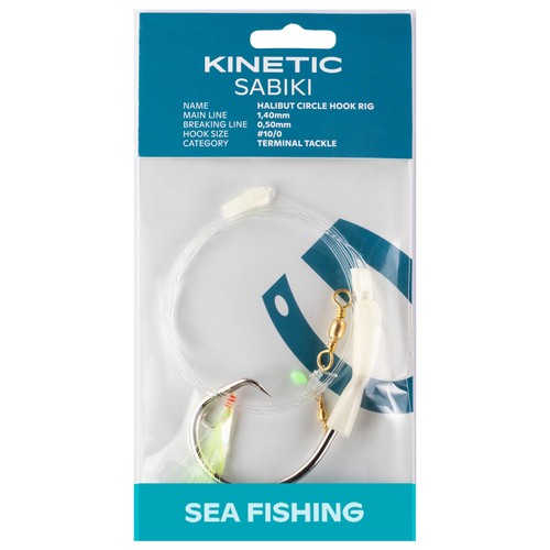 Kinetic halibut circle - halibut, hook