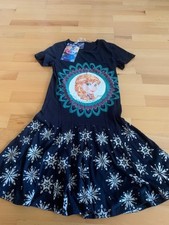 Desigual Kinderkleid;Gr 11/12; Frozen Anna& Elsa Verwischbares Muster