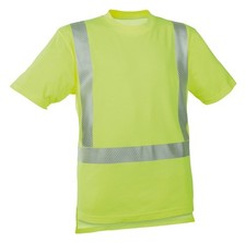 Watex Warn-T-Shirt leuchtgelb Größe L - 5-3020/L