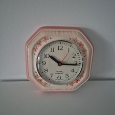 Küchenuhr Keramik Vintage