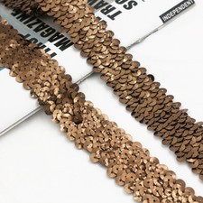 2m x 30mm Pailettenborte