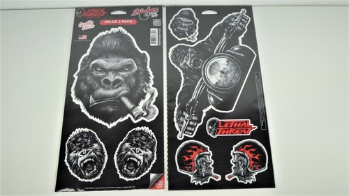 Gorilla aufkleber set bögen - set, 2