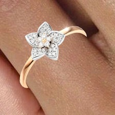 Ring Damenring 585 Gold