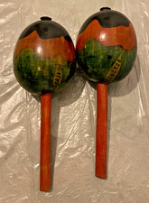 Paar Maracas Vintage