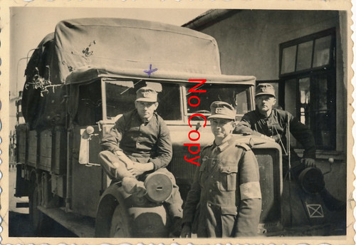 Foto wehrmacht soldaten lkw - foto,
