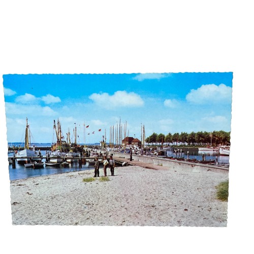 Postkarte kiel laboe hafen - ak,