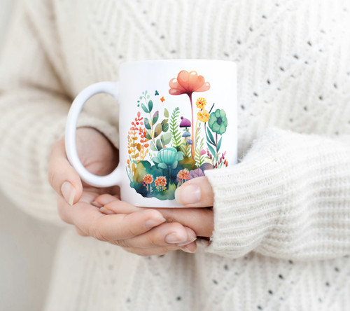 Blumen flower mug - ,