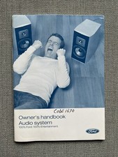 Ford Audio System Handbuch Handbuch 1000 4050 5000 C 6000 MP3 6500 9006 5500 SONY