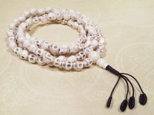 Gebetskette Mala - Totenkopf