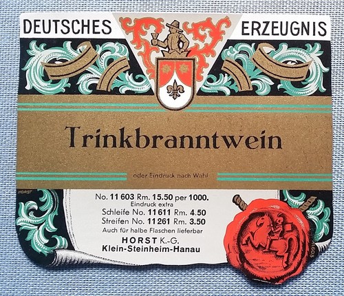 Altes liköretikett - altes,