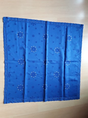Tischdecke mitteldecke blau - tischdecke,