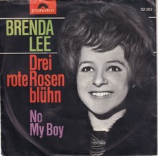 7" Vinyl Brenda Lee Drei rote